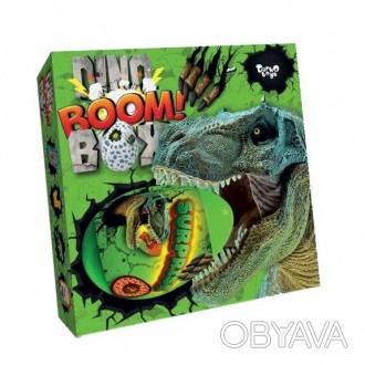 Іграшка-сюрприз «Dino Boom Box» буде відмінним подарунком для дитини. У скриньці. . фото 1