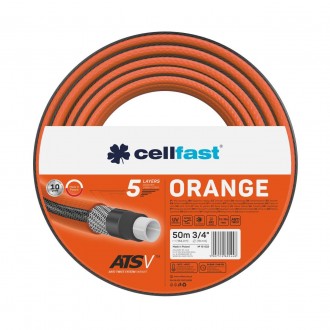 Садовий шланг ORANGE ATSV™ 3/4" (19 мм) 50 м
п'ятишаровий шланг
трикотажне обпле. . фото 2