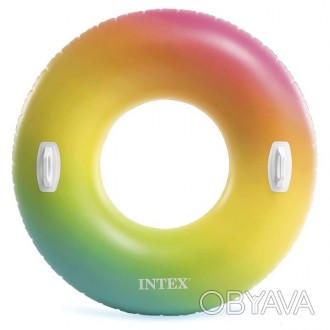 Круг надувной Цветная капля от производителя Intex «Цветной вихрь» -. . фото 1