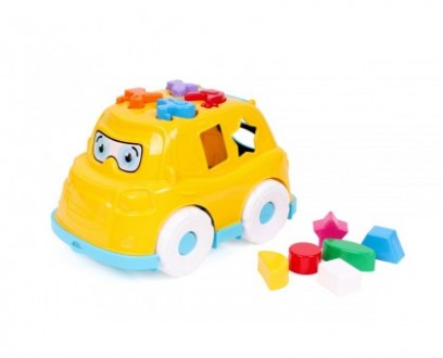 Іграшка - сортер автобус від виробника TехноК Веселий «автобус-сортер&raqu. . фото 3