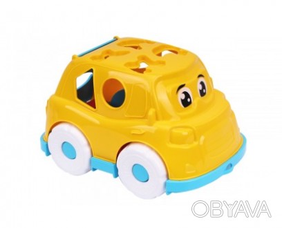 Іграшка - сортер автобус від виробника TехноК Веселий «автобус-сортер&raqu. . фото 1