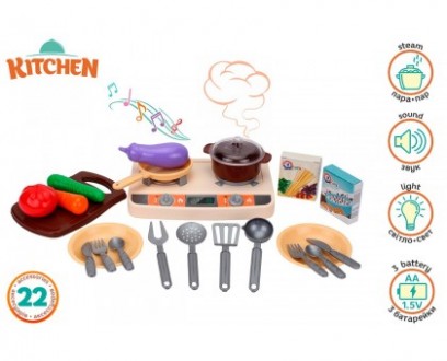 Набор кухня игровой набор от производителя ТехноК Новая интерактивная игрушка &l. . фото 5