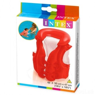 Надувний жилет від виробника INTEX Надувний жилет "Люкс" Intex виготовлений з ви. . фото 3