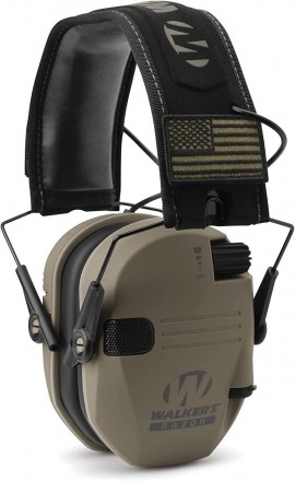 Walkers Razor Slim Electronic Patriot Series Ear Muffs
Активні навушники тактичн. . фото 2