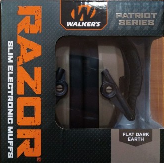 Walkers Razor Slim Electronic Patriot Series Ear Muffs
Активні навушники тактичн. . фото 9