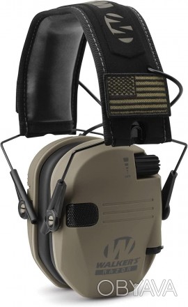 Walkers Razor Slim Electronic Patriot Series Ear Muffs
Активні навушники тактичн. . фото 1