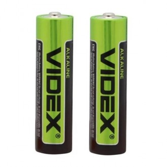 Комплект лужних батарейок Videx LR6 AA 1.5В. (2 штуки)
Лужні елементи живлення, . . фото 3