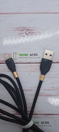 
Lighting и USB-кабель для Apple - Кабель Hoco U92 Gold - это идеальное решение . . фото 4