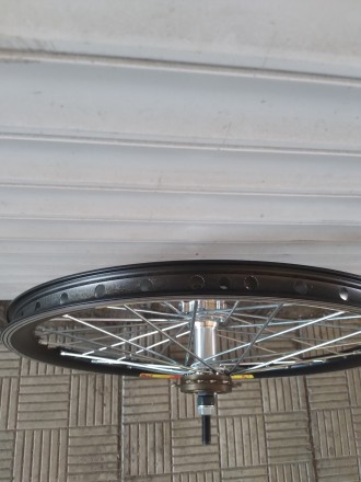 Вело колесо заднее комплект на усиленной спице 3мм под диск 20 24 26 27,5 28 дюй. . фото 9