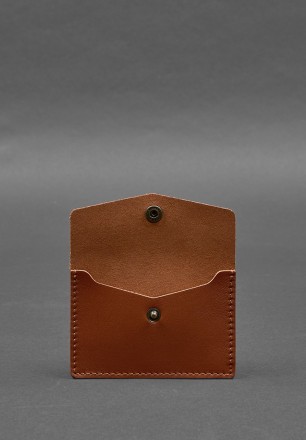 Шкіряний кард-кейс 9.0 світло-коричневий краст
Наш кард-кейс 9.0 з натуральної ш. . фото 3
