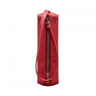 Шкіряна ключниця червоного кольору - ідеальний аксесуар для любительок практични. . фото 9