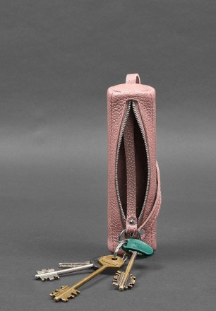 Симпатична ключниця-тубус в рожевому кольорі стане відмінною домівкою для Ваших . . фото 3