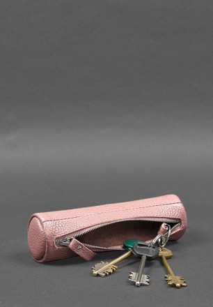 Симпатична ключниця-тубус в рожевому кольорі стане відмінною домівкою для Ваших . . фото 7