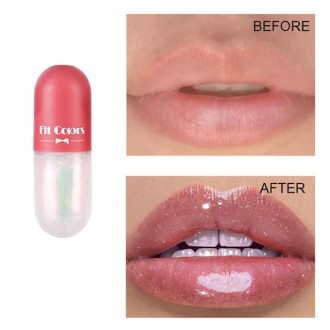 Зволожуючий блиск-плампер для губ Fit Colors Lip Gloss - це преміальний блиск дл. . фото 3
