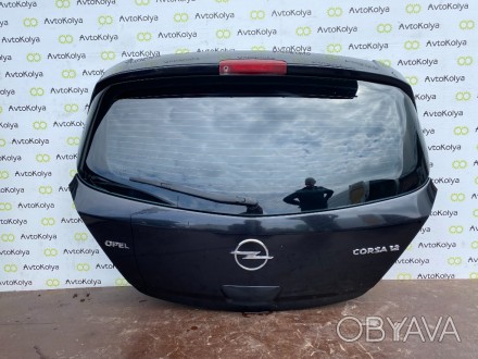  Задняя крышка багажника (кляпа, ляда) для Opel Corsa D (Опель Корса Д) модельно. . фото 1