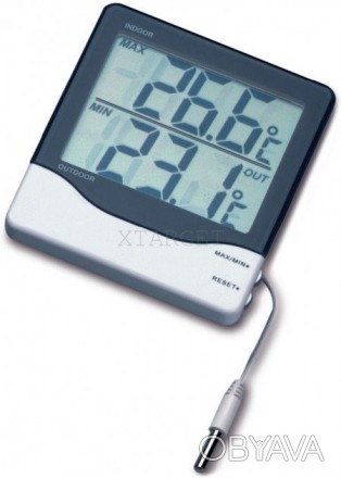 
• Комнатный, уличный термометр
• Тип: электронный
• Минимальная измеряемая темп. . фото 1
