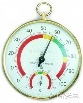 
Термогигрометр TFA цветная шкала d=100 мм
Назначение: измерение температуры и о. . фото 1