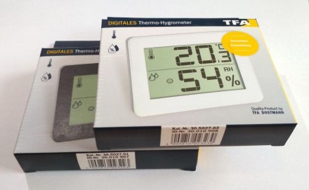 
Термогигрометр цифровой TFA 30502702, 100x12x82 мм, белый
Домашний термометр-ги. . фото 4