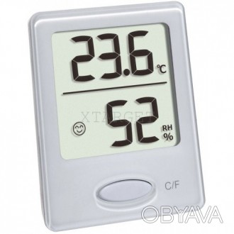 
Термометр измеряет температуру воздуха в градусах по Цельсию или Фаренгейту. Ко. . фото 1