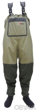 Забродные штаны - вейдерсы Tramp Angler изготовлены из надежной, долговечной и в. . фото 1