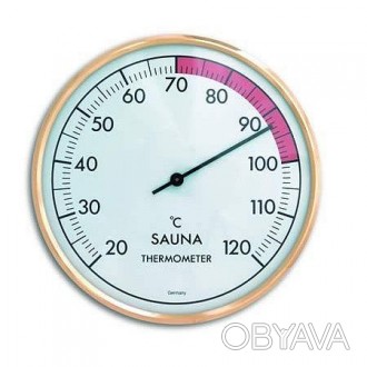 Термометр для сауны TFA, пластик, d=160 мм
 
Термометр TFA для сауны, d=160 мм 4. . фото 1