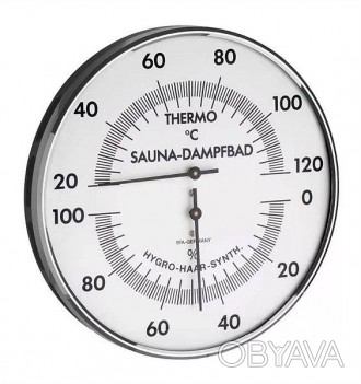 Термогигрометр для сауны TFA, d=132 х 33 мм
 
Характеристика
Тип термогигрометр
. . фото 1