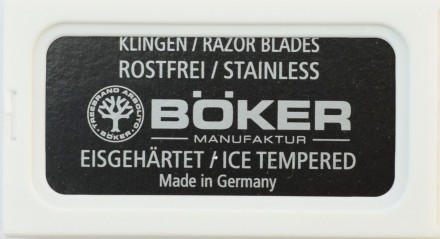 Сменные лезвия Boker Double Edge Razor Blades, ( 10шт/уп)
 
Boker Manufaktur Sol. . фото 3