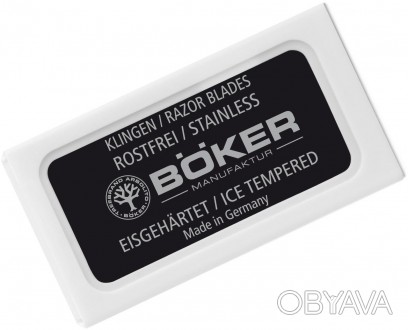 Сменные лезвия Boker Double Edge Razor Blades, ( 10шт/уп)
 
Boker Manufaktur Sol. . фото 1