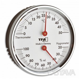 Термогигрометр TFA 45204142, d=71х23 мм
Сделано в германии
Для здорового климата. . фото 1