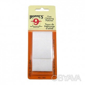 Патчи Hoppe's для чистки .270 -.35 (50шт. упаковка) 
Тканевые патчи для чистки с. . фото 1