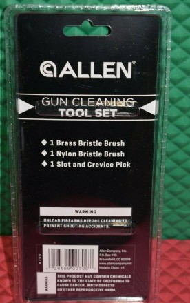 Набор щеток для чистки оружия Allen 706
 
Простые инструменты, облегчающие чистк. . фото 3