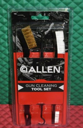 Набор щеток для чистки оружия Allen 706
 
Простые инструменты, облегчающие чистк. . фото 2