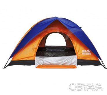 Туристическая палатка Skif Outdoor Adventure II Orange-Blue 200x200 cm
Skif Outd. . фото 1