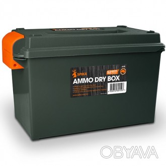 Ящик для патронов SPIKA Ammo Dry Box 
Купить влагозаащищенный кейс для боеприпас. . фото 1