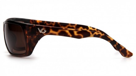 Защитные очки Vallejo от Venture Gear (США)
Характеристики:
	цвет линз - коричне. . фото 4