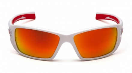 Спортивные очки VELAR от Pyramex (США) Характеристики: цвет линз - тёмный с крас. . фото 3
