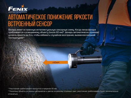 Спасательный поисковой фонарь Fenix LR80R
Fenix LR80R Luminus SST70, 18000 лм, с. . фото 8