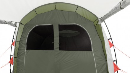 Палатка шести местная Easy Camp Huntsville Twin 600 Green/Grey (120409)
Easy Cam. . фото 6