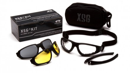 Баллистические защитные очки закрытого типа, со сменными линзами
Защитные очки X. . фото 2