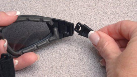 Баллистические защитные очки закрытого типа, со сменными линзами
Защитные очки X. . фото 6