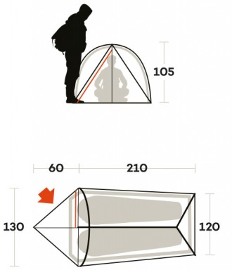 Палатка двухместная Ferrino Thar 2 Sand (91040NSS)
Палатка двухместная Ferrino T. . фото 6
