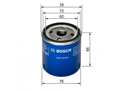 Фильтр масляный Berlingo (96-) Bosch 0 451 103 261 используется в качестве анало. . фото 3