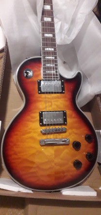 Электрогитара Gibson Les Paul Custom Sunburst Lux China. 
В наличии или под зака. . фото 3