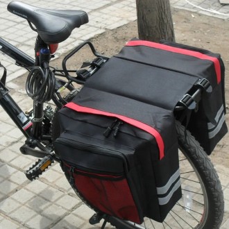 Сумка на багажник велосипеда для ключей вещей велосумка.
Цвет черный с синими по. . фото 4