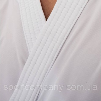 Кимоно для карате INAZUMA GI с белой вышивкой на плечах, форма костюм для единоб. . фото 10