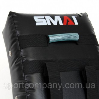 Подушка SMAI прямоугольная гнутая легкая ручная для единоборств отработки ударов. . фото 6