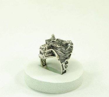 Кольцо Волк
 Данное изделие мы можем изготовить из золота 585 пробы или серебра . . фото 9