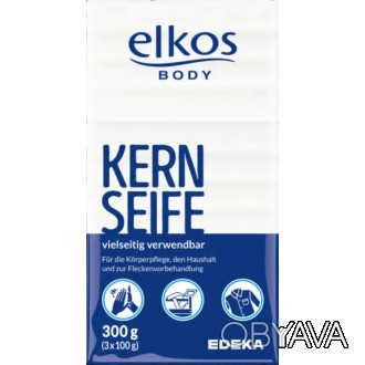 Універсальне господарське мило-плямовивідник Elkos Kern-Seife 300 g (упаковка 3ш. . фото 1
