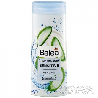 Гель для душа Balea Sensitive 300 ml Гель для душу з екстрактом алое вера. Обєм . . фото 1