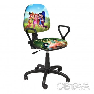 Школьное компьютерное кресло на роликах с подлокотниками Престиж РМ "Феи 4"
 
 
. . фото 1